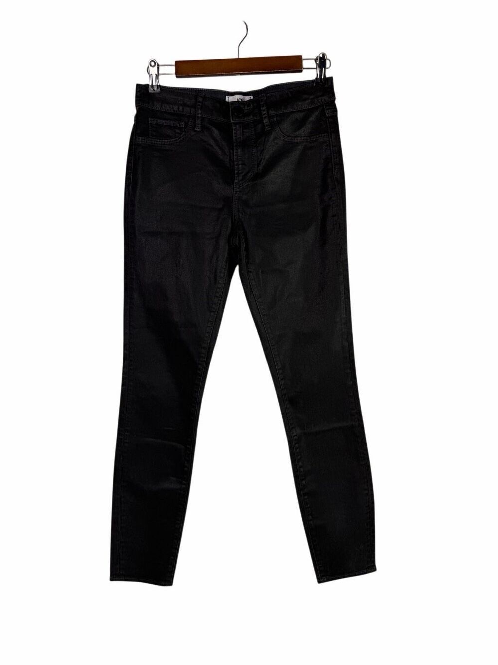 Articles Of Society Women's Skinny Black Coated Sharon Jeans size 27